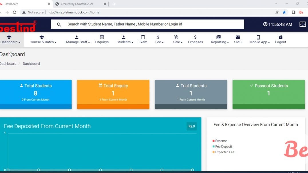 Institute Management Software Demo Videos