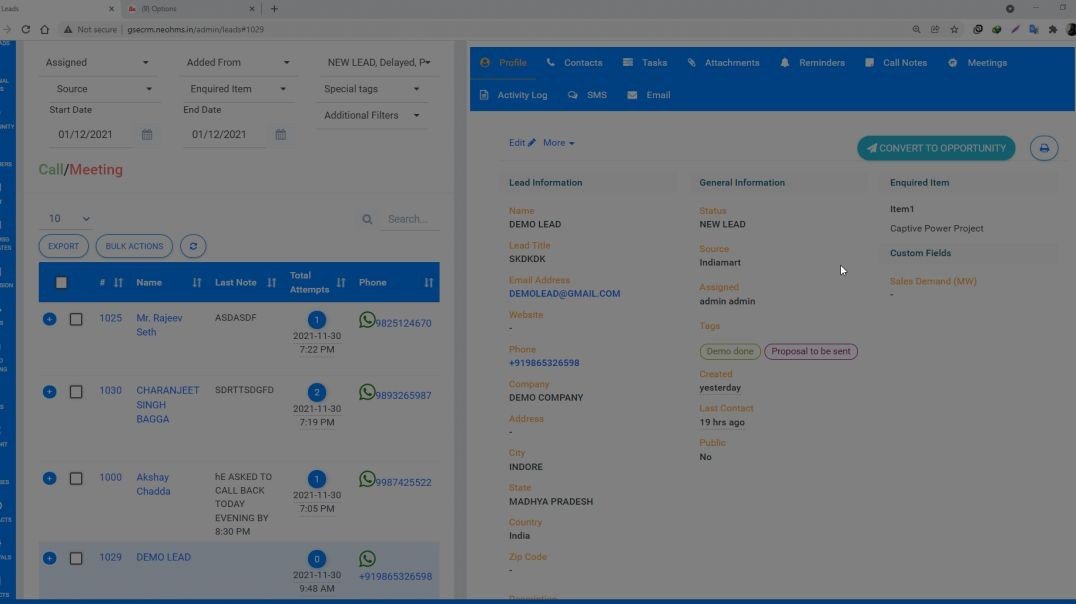 HOW TO CREATE add call notes and reminders1