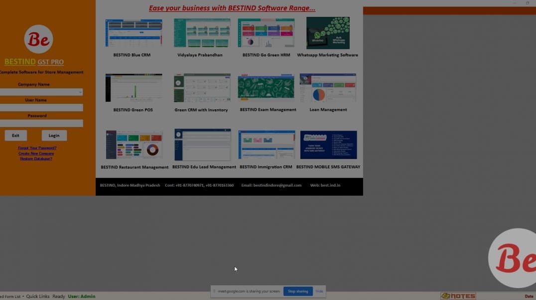 BESTIND GST PRO DETAILED DEMO