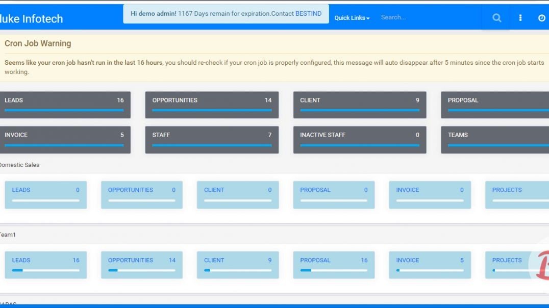 How To Create Opportuntiy Blue CRM (Hindi)