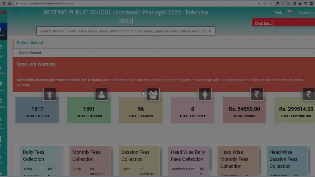 How to manage Certificate type BESTIND VIDHAYALAY PRABANDHAN (HINDI)
