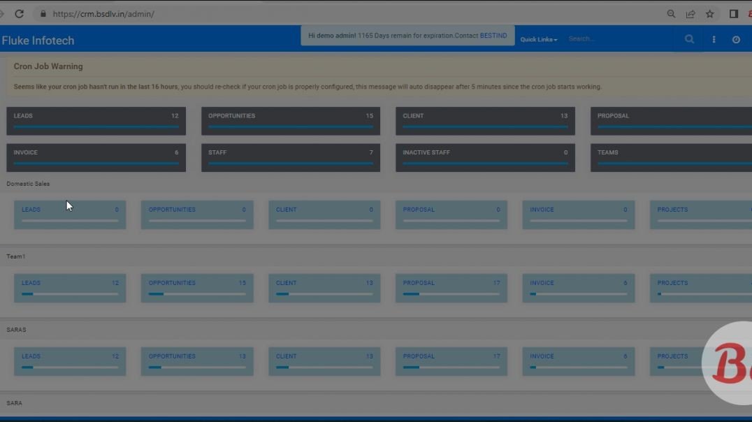 How To Manage Support Video Blue CRM(Hindi)