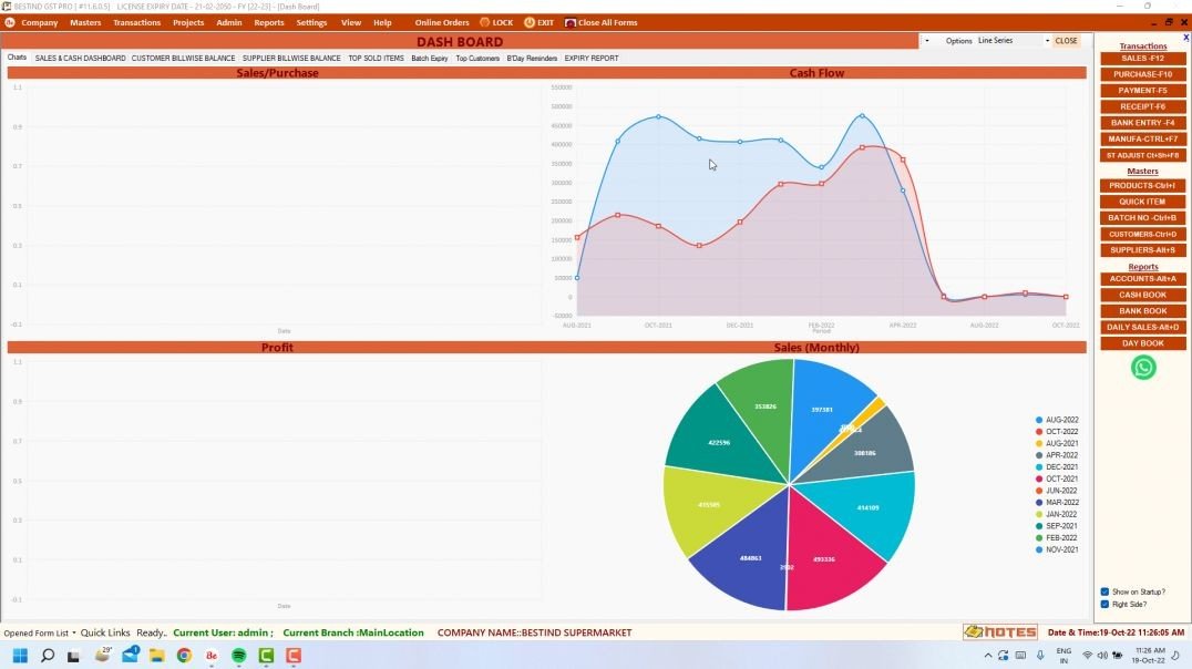 How To Payroll Master Employee Create GSTPRO (HINDI)