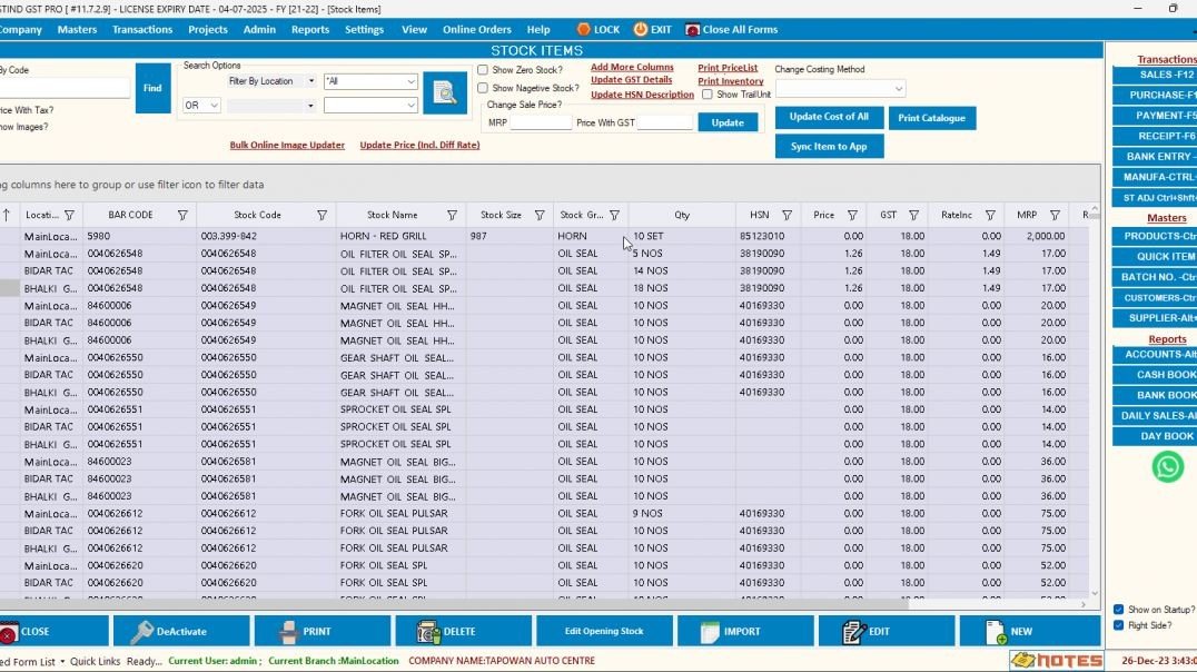 How to use new datatable and take reports